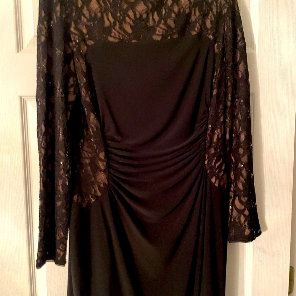 Sequence black cocktail dress